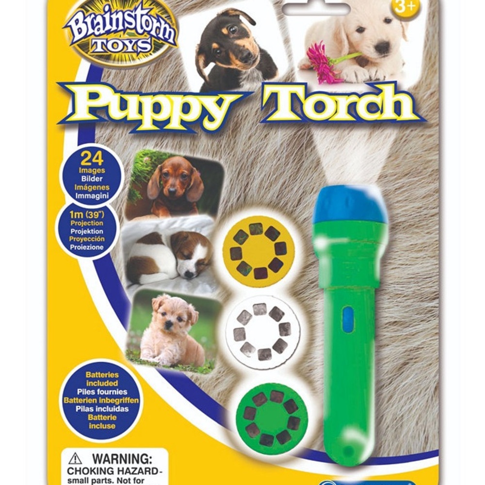Brainstorm Toys Puppies Torch and Projector